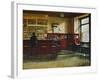 Afternoon in Cafe Central, Madrid-Clive McCartney-Framed Giclee Print