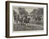 Afternoon in Hyde Park, Rotten Row-Jan Van Chelminski-Framed Giclee Print