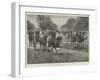 Afternoon in Hyde Park, Rotten Row-Jan Van Chelminski-Framed Giclee Print