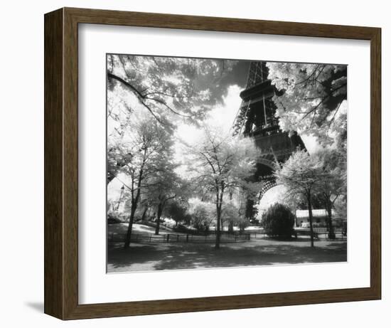 Afternoon in Paris (Eiffel Tower, Park)-null-Framed Art Print