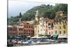 Afternoon In Portofino-Marilyn Dunlap-Stretched Canvas