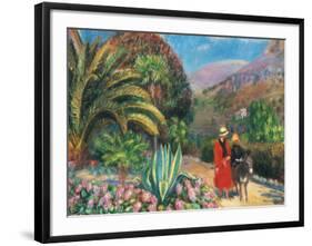 Afternoon in Provence-William Glackens-Framed Art Print