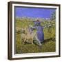 Afternoon in the Alps, 1892-Giovanni Segantini-Framed Giclee Print