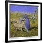 Afternoon in the Alps, 1892-Giovanni Segantini-Framed Giclee Print