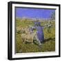 Afternoon in the Alps, 1892-Giovanni Segantini-Framed Giclee Print