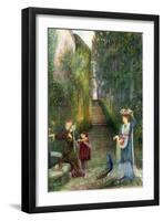 Afternoon in the Colonna Garden, Rome-Marie Spartali Stillman-Framed Giclee Print