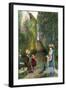 Afternoon in the Colonna Garden, Rome-Marie Spartali Stillman-Framed Giclee Print