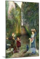Afternoon in the Colonna Garden, Rome-Marie Spartali Stillman-Mounted Giclee Print