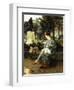 Afternoon in the Luxembourg Gardens-Victor Marec-Framed Giclee Print