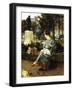 Afternoon in the Luxembourg Gardens-Victor Marec-Framed Giclee Print