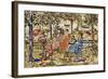 Afternoon in the Park-Maurice Brazil Prendergast-Framed Giclee Print