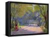 Afternoon in the Park-Hippolyte Petitjean-Framed Stretched Canvas