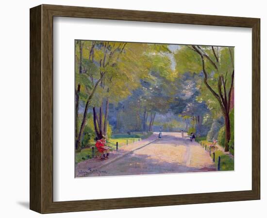 Afternoon in the Park-Hippolyte Petitjean-Framed Giclee Print