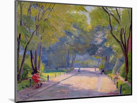 Afternoon in the Park-Hippolyte Petitjean-Mounted Giclee Print