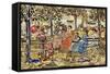 Afternoon in the Park-Maurice Brazil Prendergast-Framed Stretched Canvas