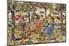 Afternoon in the Park-Maurice Brazil Prendergast-Mounted Giclee Print