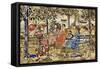 Afternoon in the Park-Maurice Brazil Prendergast-Framed Stretched Canvas