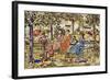 Afternoon in the Park-Maurice Brazil Prendergast-Framed Giclee Print