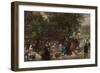 Afternoon in the Tuileries Gardens, 1867-Adolph Friedrich von Menzel-Framed Giclee Print