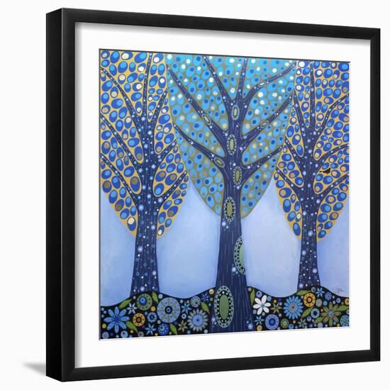 Afternoon in Yountville-Lynn Hughes-Framed Giclee Print
