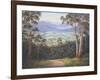 Afternoon Light - Mt. Beauty-John Bradley-Framed Giclee Print