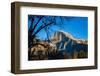 Afternoon light on Half Dome in winter, Yosemite National Park, California, USA-Russ Bishop-Framed Photographic Print