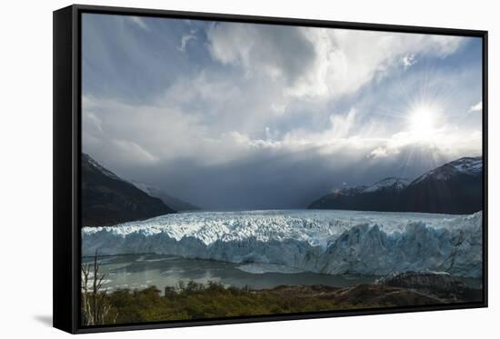 Afternoon Light on the Perito Moreno Glacier-Ben Pipe-Framed Stretched Canvas