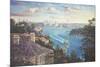 Afternoon Light Sydney Harbour-John Bradley-Mounted Giclee Print