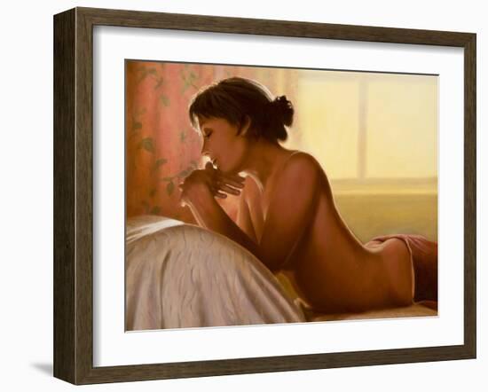 Afternoon Light-John Silver-Framed Art Print