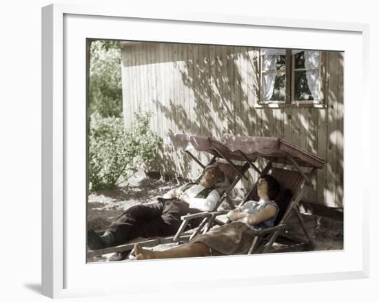 Afternoon Nap-null-Framed Photographic Print