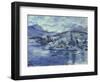 Afternoon on Lake Lucerne, 1924-Lovis Corinth-Framed Giclee Print