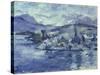 Afternoon on Lake Lucerne, 1924-Lovis Corinth-Stretched Canvas