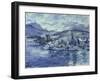 Afternoon on Lake Lucerne, 1924-Lovis Corinth-Framed Giclee Print