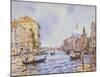 Afternoon On The Grand-Edward Darley Boit-Mounted Art Print