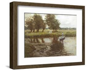 Afternoon on the River-Hilda Fearon-Framed Giclee Print