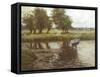 Afternoon on the River-Hilda Fearon-Framed Stretched Canvas