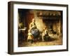 Afternoon Pastimes, 1917-Evert Pieters-Framed Giclee Print