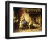 Afternoon Pastimes, 1917-Evert Pieters-Framed Giclee Print