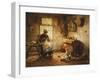 Afternoon Pastimes-Evert Pieters-Framed Giclee Print