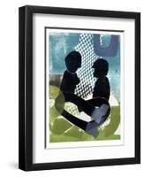 Afternoon Picnic-Stacy Milrany-Framed Art Print