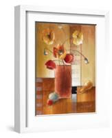 Afternoon Poppy Still Life I-Lanie Loreth-Framed Art Print