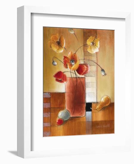 Afternoon Poppy Still Life I-Lanie Loreth-Framed Art Print