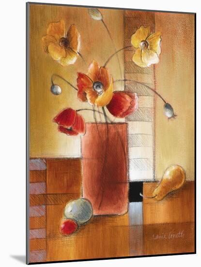 Afternoon Poppy Still Life I-Lanie Loreth-Mounted Premium Giclee Print