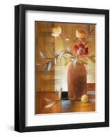 Afternoon Poppy Still Life II-Lanie Loreth-Framed Art Print