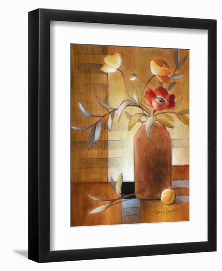 Afternoon Poppy Still Life II-Lanie Loreth-Framed Art Print