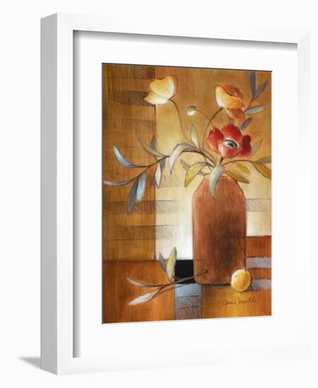 Afternoon Poppy Still Life II-Lanie Loreth-Framed Art Print