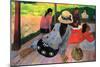 Afternoon Quiet Hour-Paul Gauguin-Mounted Art Print