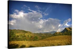 Afternoon Rainbow and Clouds-Nish Nalbandian-Stretched Canvas