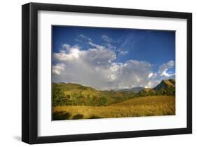 Afternoon Rainbow and Clouds-Nish Nalbandian-Framed Art Print