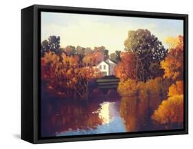 Afternoon Reflection-Max Hayslette-Framed Stretched Canvas